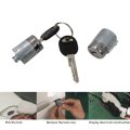 1 Pair Of Door Lock Cylinders With Keys For 1995-2001 Chevy C3500 Truck