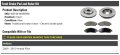 Front Ceramic Brake Pad And Rotor Kit For 2009-2015 Honda Pilot
