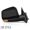 Passenger Right Side Mirror For Jeep Grand Cherokee 2014 2021 Power Folding Adjust Heated Glass Turn Signal Paint To Match