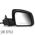 Passenger Right Side Mirror For Jeep Grand Cherokee 2014 2021 Power Folding Adjust Heated Glass Turn Signal Paint To Match