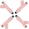 Ocpty 12 Holes 4pcs Replacement Fuel Injectors Compatible For 2012 Toyota Prius For 2013 2014 2015 2016 C 23250-21091