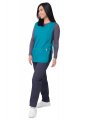 Sivvan Unisex Apron Cobbler 3-pack S87003 Teal Blue X 
