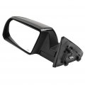 Aintier Driver Side Mirror With Manual Folding Heated Compatible 2007-2017 For Toyota Tundra Sequoia