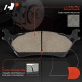 A-premium Rear Ceramic Disc Brake Pads Set Compatible With Select Ford Models For F-150 2012 2013 2014 2015 2016 2017 2018 2019