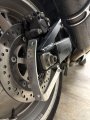 Eaccessories Ea Curved License Plate Relocation Holder Bracket For Suzuki Gsx1300r 1999-2025 Shock Bolt Spool Tag Mount 
