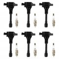 Ignition Coil Pack And Iridium Spark Plugs For Infiniti Ex35 Fx35 G25 G35 Jx35 M35 M35h Q50 Q70 Qx60 Nissan 350z Altima Maxima 