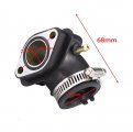 Carburetor Intake Manifold For Gy6 150 125cc 150cc Qmj152 Qmi157 Scooter Moped Go Kart Atv