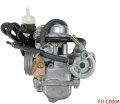 Carburetor And Intake Manifold For Gy6 125cc 150cc Qmj152 Qmi157 Scooter Moped Go Kart Atv 24mm Universal Fit Kazuma Baja Kymco