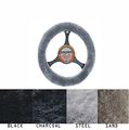 Luxury Australian Sheepskin Steering Wheel Cover Steel 