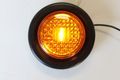 1 Amber Red Led 2 Round Clearance Side Marker Light Kits With And Grommet Truck Trailer Rv 