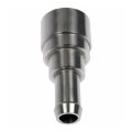 Coolant Connector For Hummer H2 2005 2006 2007 2008 2009 Stainless Steel Silver Quick Disconnect To Hose Barb Straight Fitting 