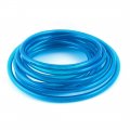 Uxcell 10mm Od X 6 5mm Id Pu Air Tubing Pipe Hose 5 Meter Clear Blue 5m