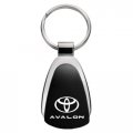 Au-tomotive Gold Teardrop Keychain For Toyota Avalon Black