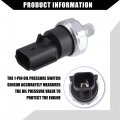 Hihaha 05149097aa Front Engine Oil Pressure Sensor For Dodge Dakota 2003-2010 Jeep Wrangler 2003-2006 Sender Switch Plastic 1