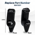 Fusch 2pcs Sun Visor Shade Retainer Clip Brackets Clips For Corvette C5 1997-2004 Replace 10411051