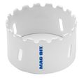 Magbit 625 5816 Mag625 3-5 8-inch Carbide Grit Hole Saw With 1-9 16-inch Depth White 
