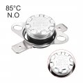 Uxcell Ksd301 Thermostat 85a C 185a F 10a Normally Open N O Adjust Snap Disc Temperature Switch For Microwave Oven Coffee Maker