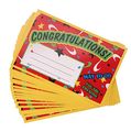 Retailsource Dar013ed1 Congratulations Award Multicolor 8 5 X Pack Of 24 