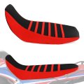 Pvc Leather Gripper Seat Cover For Crf 300l Rally 2021 2024 Waterproof Non Slip Red Cushion Protector Custom Fit Crf300l 