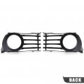 G-plus Fog Light Cover Front Bumper Lamp Grille Grill Compatible With Toyota Prius 2004-2009 Hole 53112-47030 53113-47030
