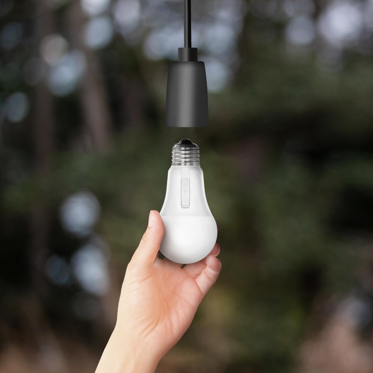 Feit Electric A19 Led Light Bulb 60w Equivalent Non-dimmable 5cct E26 Medium Base 90 Cri 800 Lumens Standard With Switch On