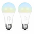 Feit Electric A19 Led Light Bulb 60w Equivalent Non-dimmable 5cct E26 Medium Base 90 Cri 800 Lumens Standard With Switch On