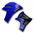Cycra Powerflow Intake Radiator Shroud Blue For Yamaha 
