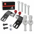 Front Left Right Armor Suicide Door Slam Latch Kit Red For Polaris Rzr 570 800 900 P081291