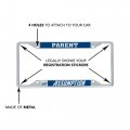 Assumption University Greyhounds Officially Licensed Metal License Plate Frame 6 25 X 12 In For Us And Canadian Plates Multi