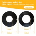 385316140 385311462 Rv Toilet Flush Seal Replacement Kit Rubber Ball Bowl Gasket For Do-metic Se-aland Man-sfield Vacu-flush