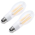 Satco S13181 13 5w Led Hid Replacement Bulb Ed17 4000k Cool White 2000 Lumens Medium Base E26 Clear Lens 120-277v Ballast 