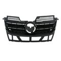 Carpartsdepot Front Black Plastic Grill Grille W O Chrome Molding Assembly Paintable 400-451023 Vw1200139 1k5853653c9b9