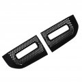Front Fog Lamp Bezel Gloss Black Light Grille Cover Trim Lr129432 Replacement For Land Rover Defender 90 110 130 L663 2020 And