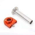 Krace Motorcycle 7 8 Handle Bar Hand Grips With Anodized Cnc Quick Twist Throttle Tube Motorized Lever Control Fit For Ducati
