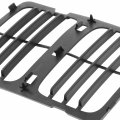 Auto Dynasty 3-pieces Ch1200369 Factory Style Front Bumper Grille Assembly Compatible With Jeep Grand Cherokee 2014-2016 Matte
