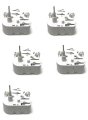5 Vdo Metal Shaft Stepper Motors For Vw Volkswagen Gauge Cluster Fuel Temp Rpm 