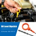 Uxcell 1 Pcs Engine Oil Dipstick Fluid Level For Audi A4 Base 3 2l V6 Gas 2006-2008 No 06e115611e