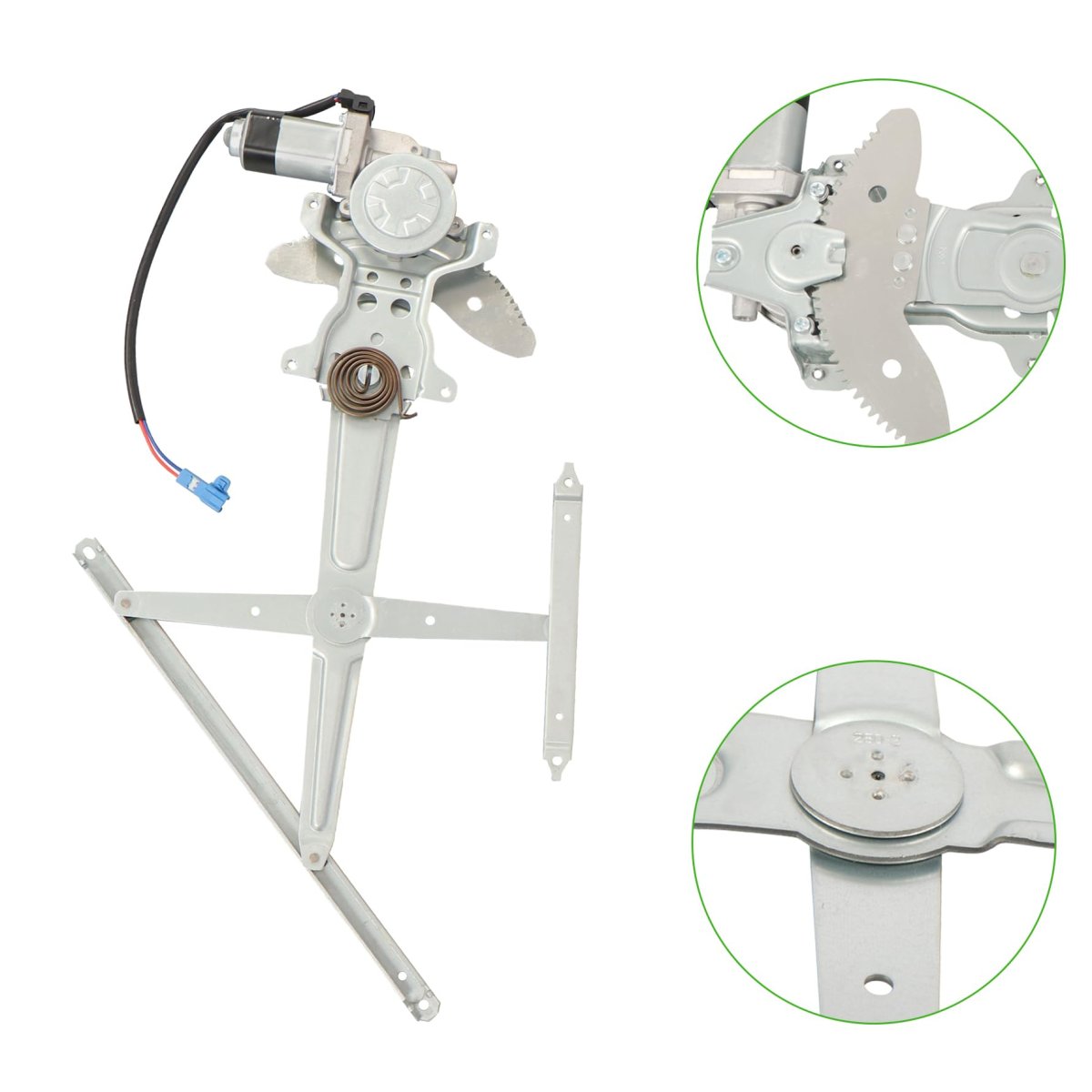 Power Window Regulator With Motor Front Left And Right For Tundra Regular Cab 2004 2006 Access 2000 2003 Part 748-502 748-503