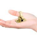 Brass Heavy Duty Elbow Latch Cabinet Door Window Catch 8 Pack Latches With Mounting Screws For Bedroom Bathroom Window And 