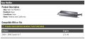Rear Muffler Compatible With 2004-2006 Suzuki Xl-7 2 7l V6
