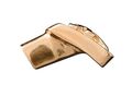 Vicenza Designs P1252 Liscio Finger Pull Polished Gold 