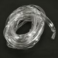 Uxcell Trim Seal Pvc U-seal Channel Edge Protector Sheet Fits 8-9mm 5meters 16 4ft Length 0 55 Height Transparent