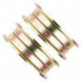 Caltric 2x Idler Pulley Compatible With Husqvarna Iz4217 Iz4818 Zth4817a Zth4819a Zero Turn Commercial