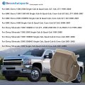 Driver Passenger Side Bottom Top Lean Back Armrests Leather Seat Covers Med Tan For Chevy Silverado 1500 2500 1999 2000 2001