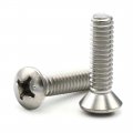 Phillips Oval Head Machine Screws 316 Stainless Steel 8-32 X 3 4 Qty 100 