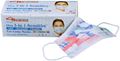 Valumax 5630e-pgo Ultra-3-in-1 Sensitive Disposable Earloop Face Masks Cellulose Inner Layer High Filtration Pgo Multicolor Box 
