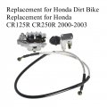 Gxywady Dirt Bike Front Brake Caliper Master Cylinder W Hose Set Replacement For Honda Cr125r Cr250r 250r 2000 2001 2002 2003