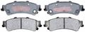 Sgd792c Service Grade Ceramic Disc Brake Pad Set For Passenger Car Rear Position Silver 