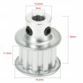 Uxcell Aluminum 10 Teeth 5mm Bore 5 08mm Pitch Timing Belt Pulley For 10mm