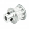 Uxcell Aluminum 10 Teeth 5mm Bore 5 08mm Pitch Timing Belt Pulley For 10mm